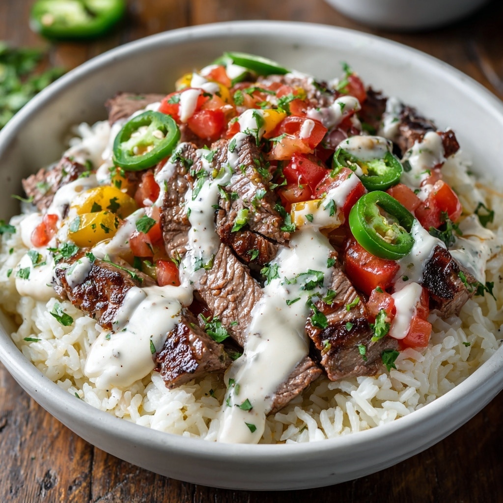 Korean BBQ Steak Rice Bowls Recipe