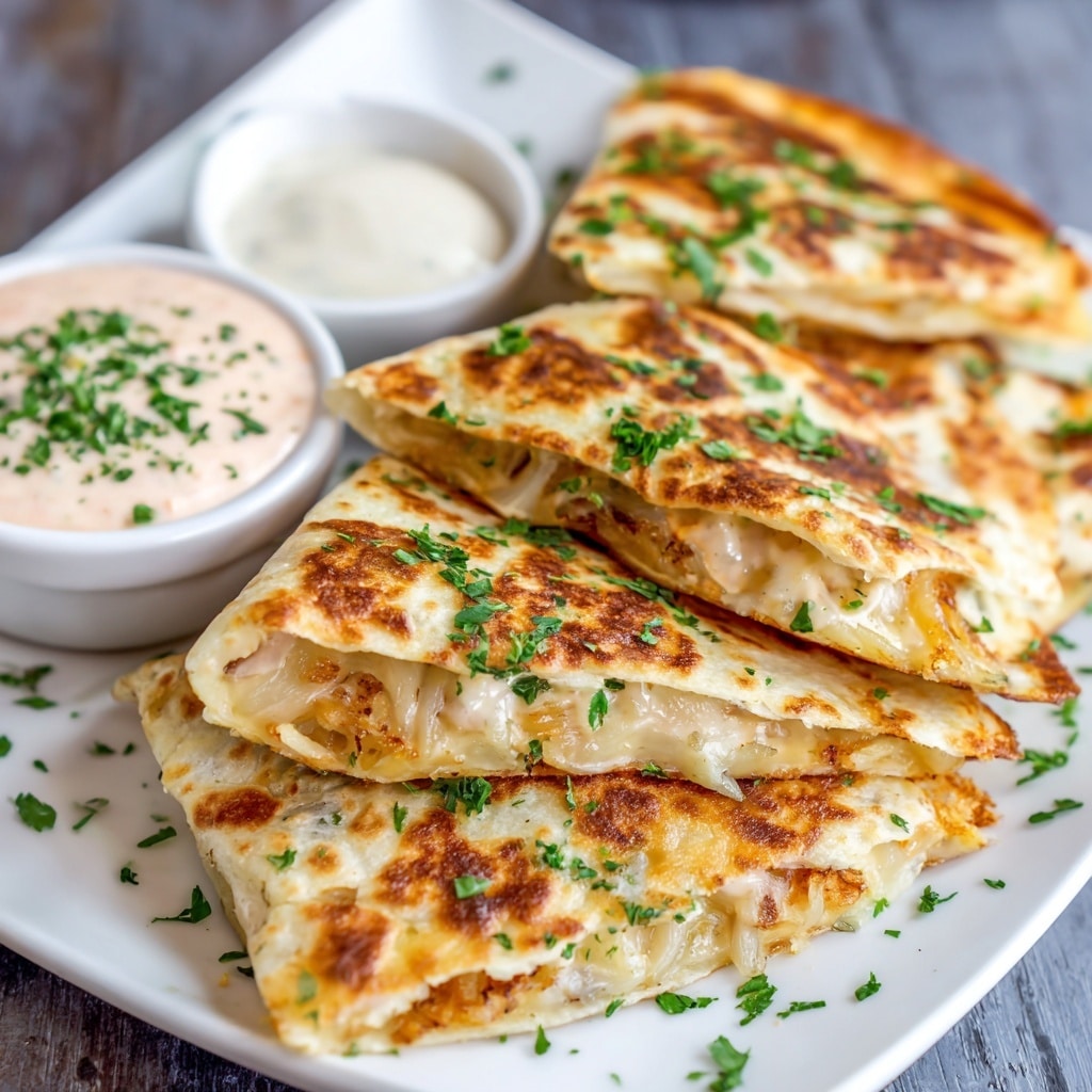 Chicken Ranch Quesadilla Recipe