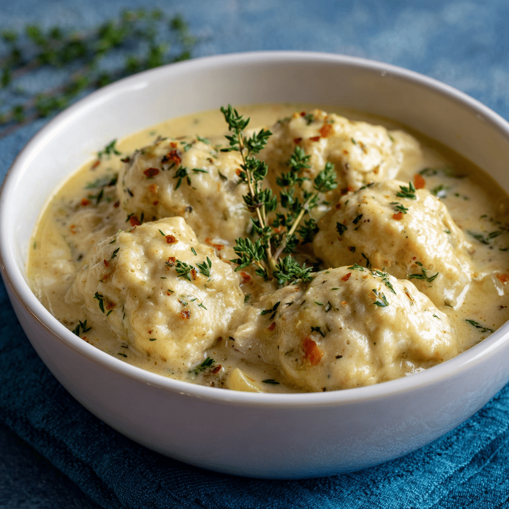 Easy Chicken and Dumplings Recipe - Recipe Image