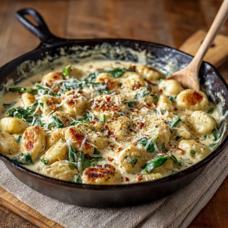 Creamy Chicken Parmesan Gnocchi Recipe