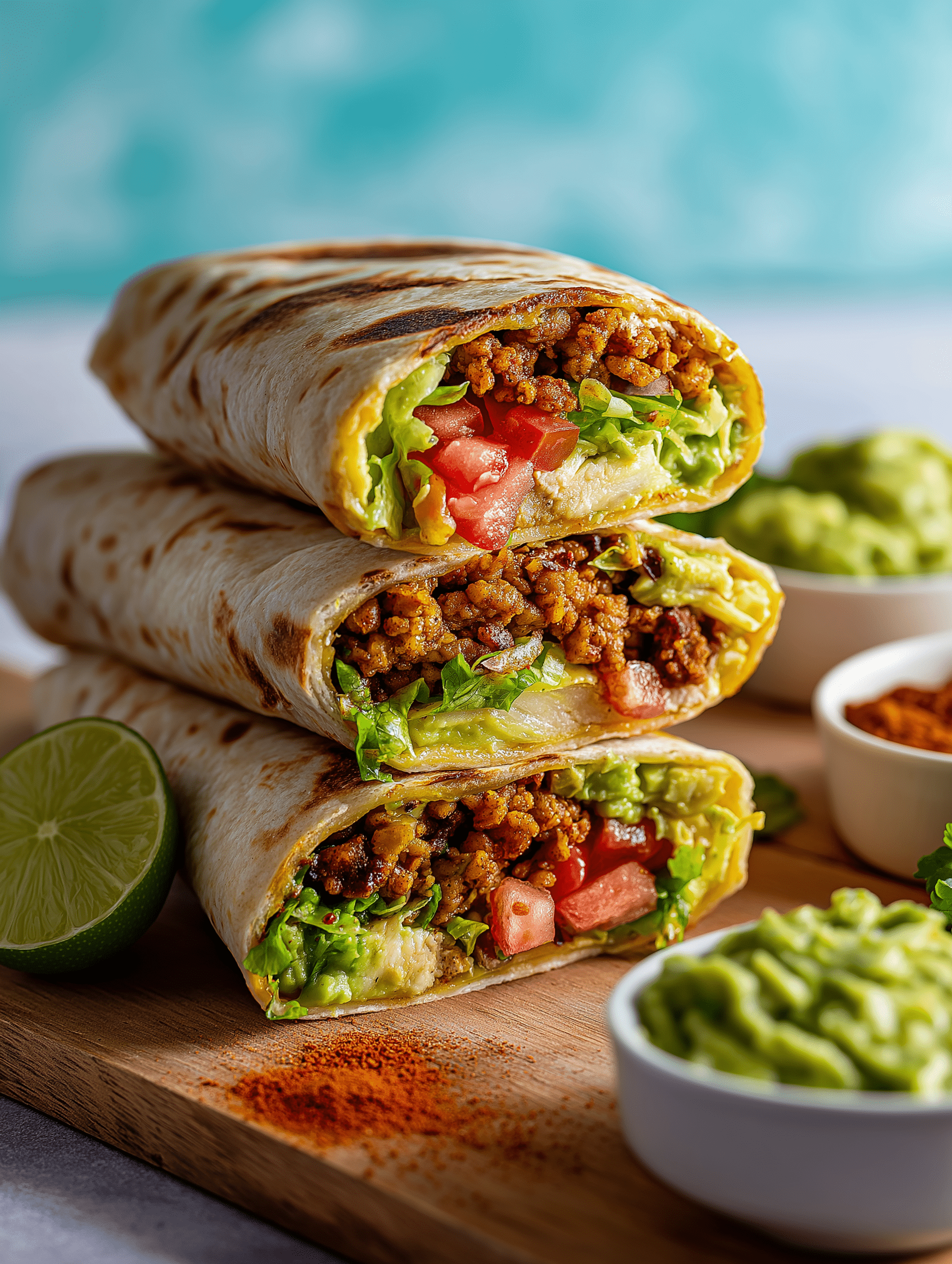 Spicy Chickpea and Avocado Wrap Recipe - Recipe Image