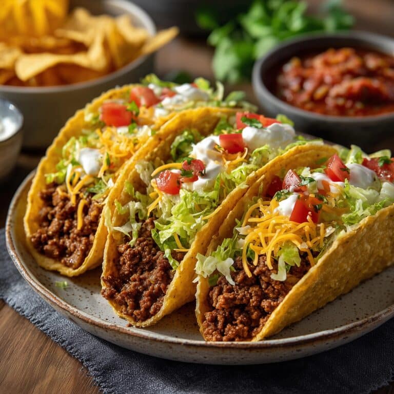 Easy Smash Burger Tacos Recipe