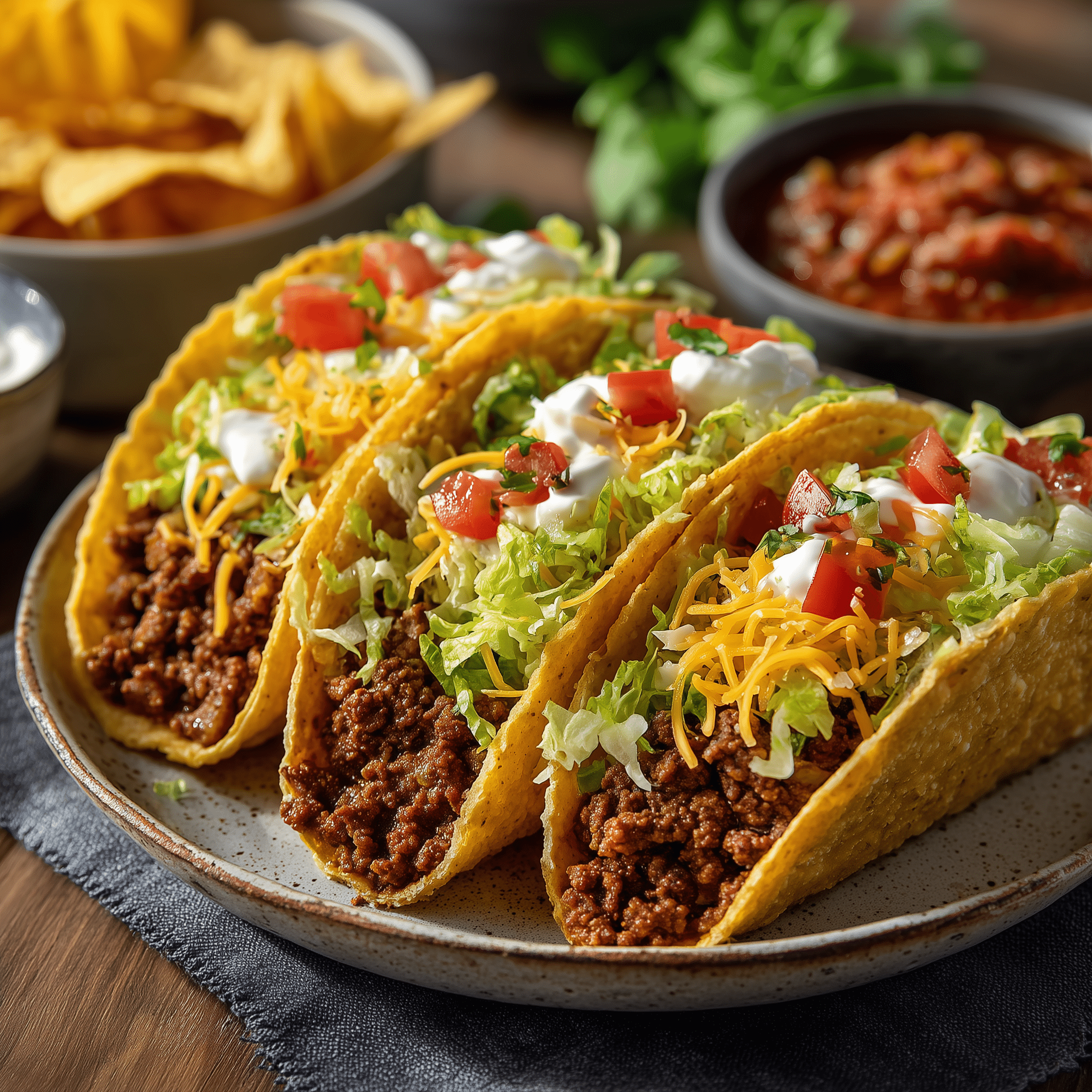 Easy Smash Burger Tacos Recipe - Recipe Image