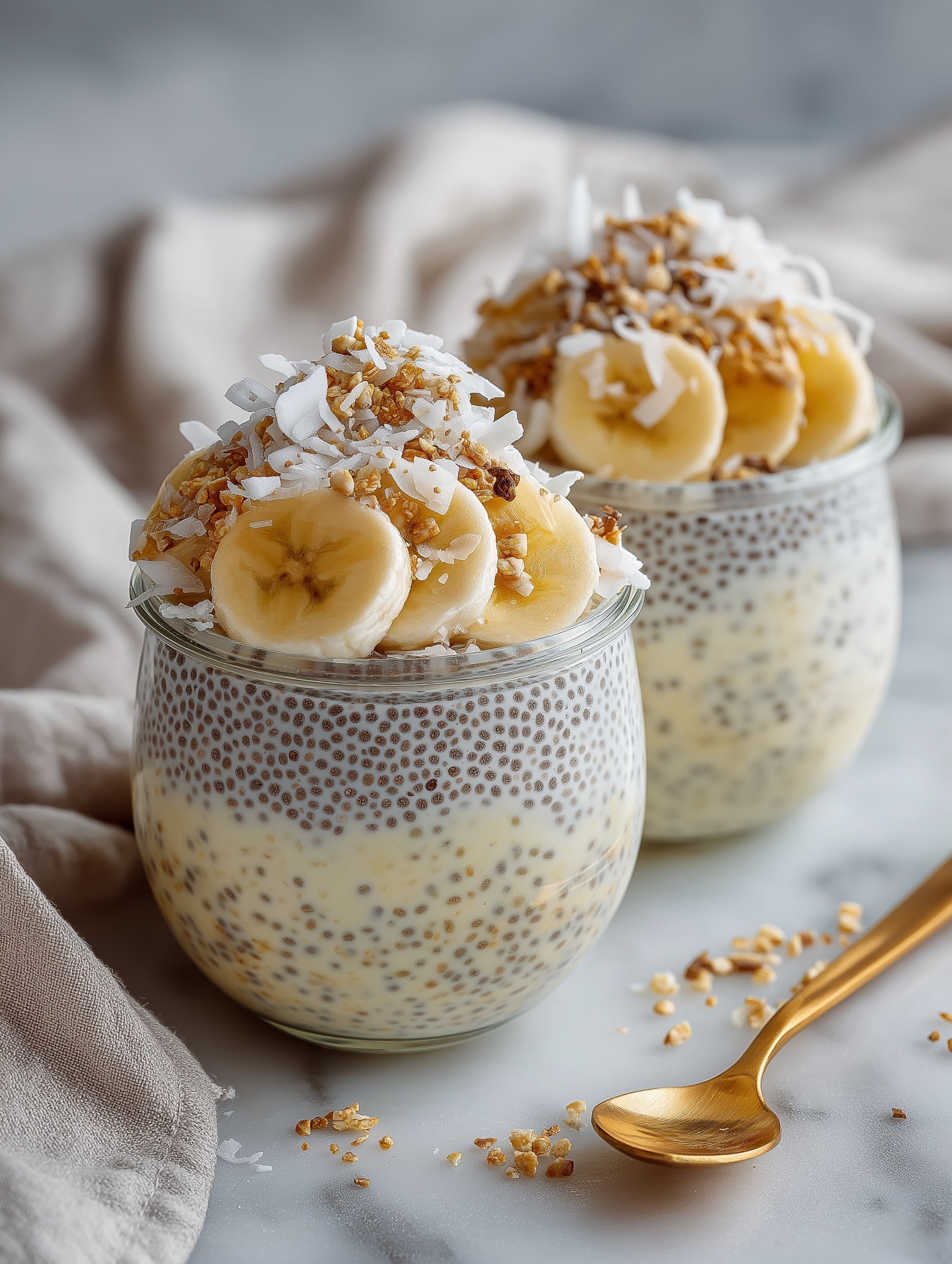 Heart-Healthy Avocado and Banana Overnight Oats Recipe - Recipe Image