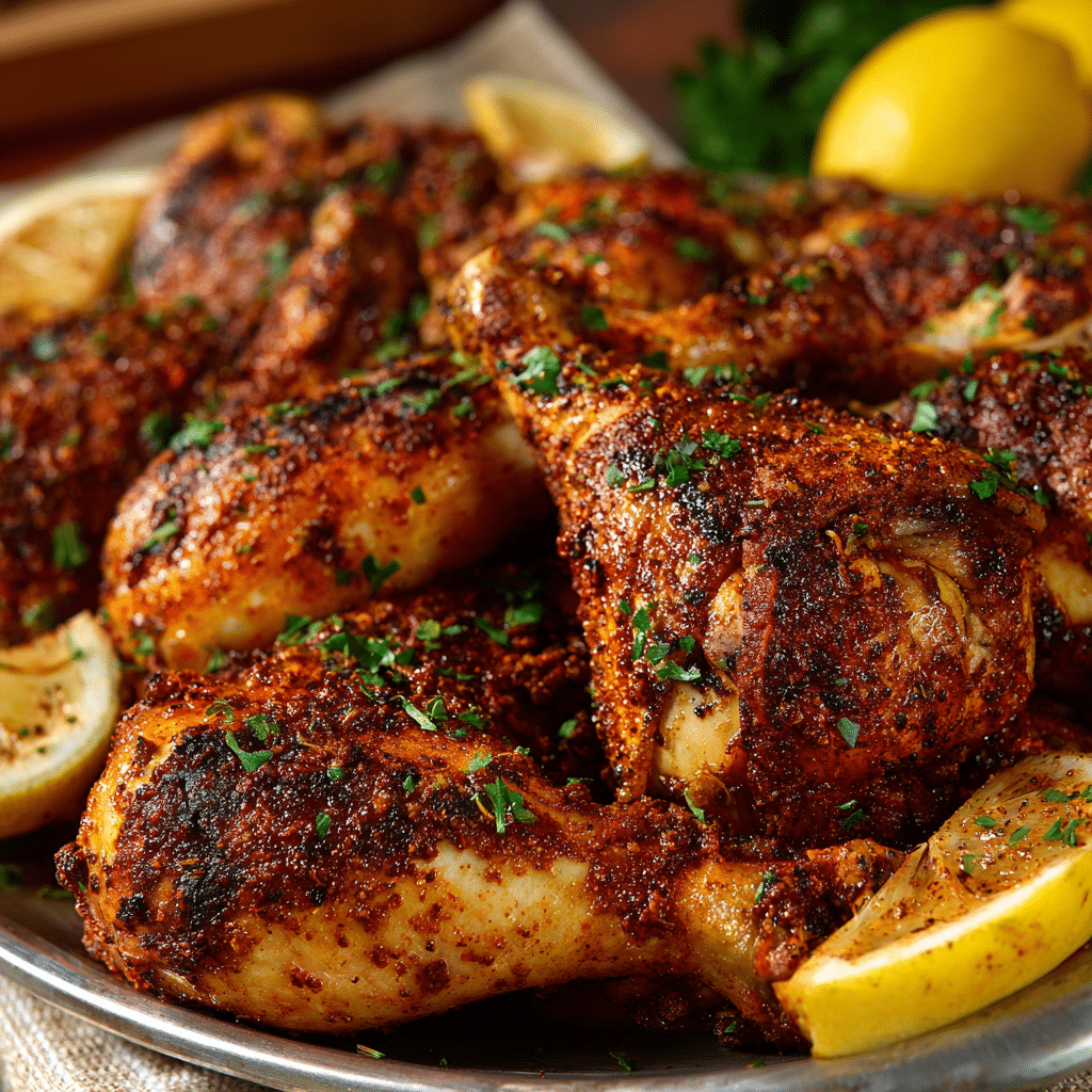 Spicy Jerk Marinade with Scotch Bonnet Peppers and Allspice Recipe - Recipe Image