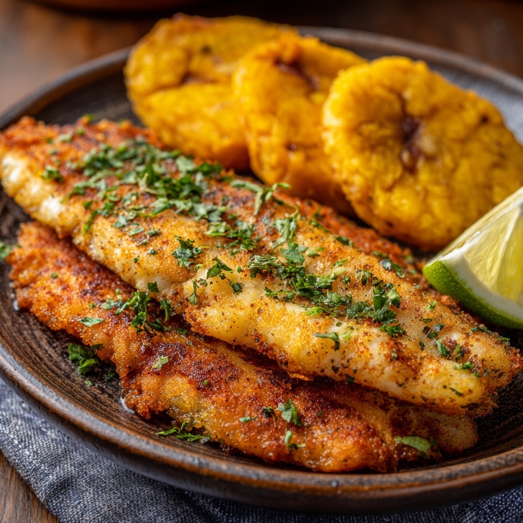 Blackened Catfish on Griddle or Cast-Iron Skillet Recipe - Recipe Image