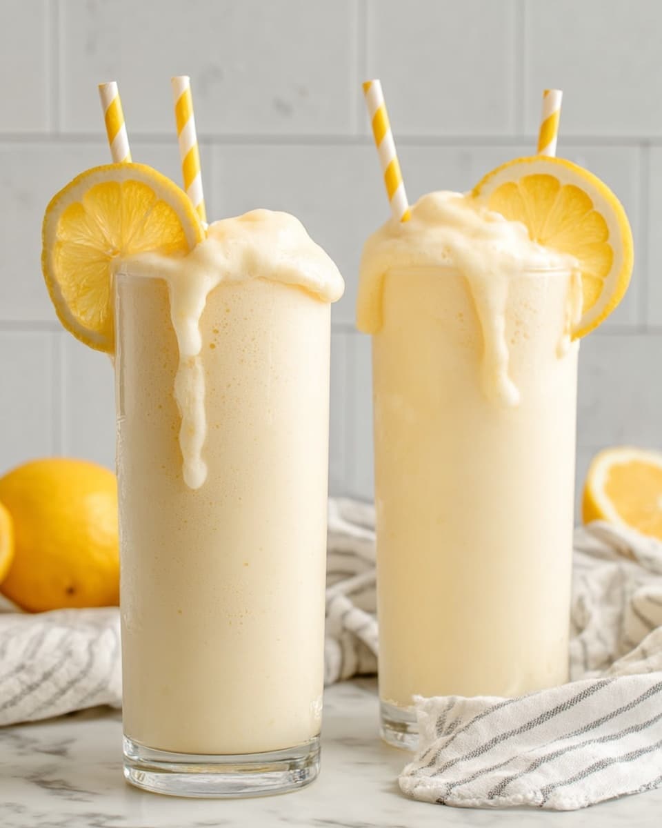 Copycat Chick-fil-A Frosted Lemonade Recipe - Recipe Image