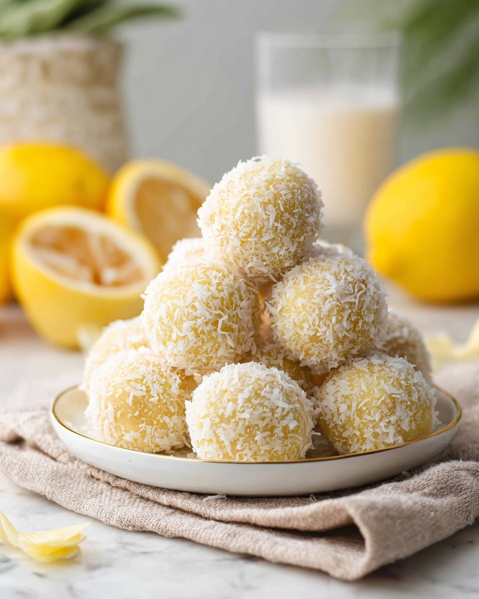 Lemon Energy Balls Recipe - Recipe Image