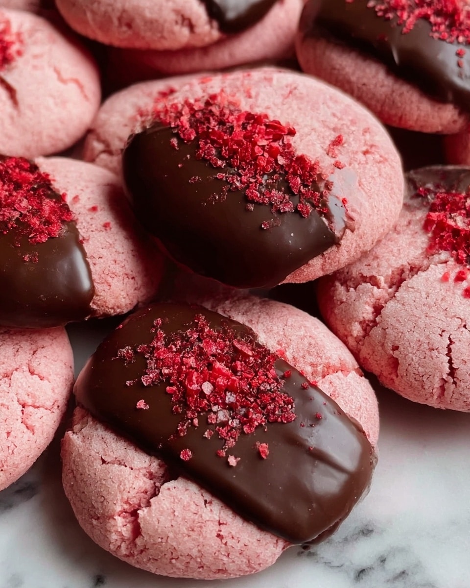 Chocolate Covered Strawberry Cookies Recipe