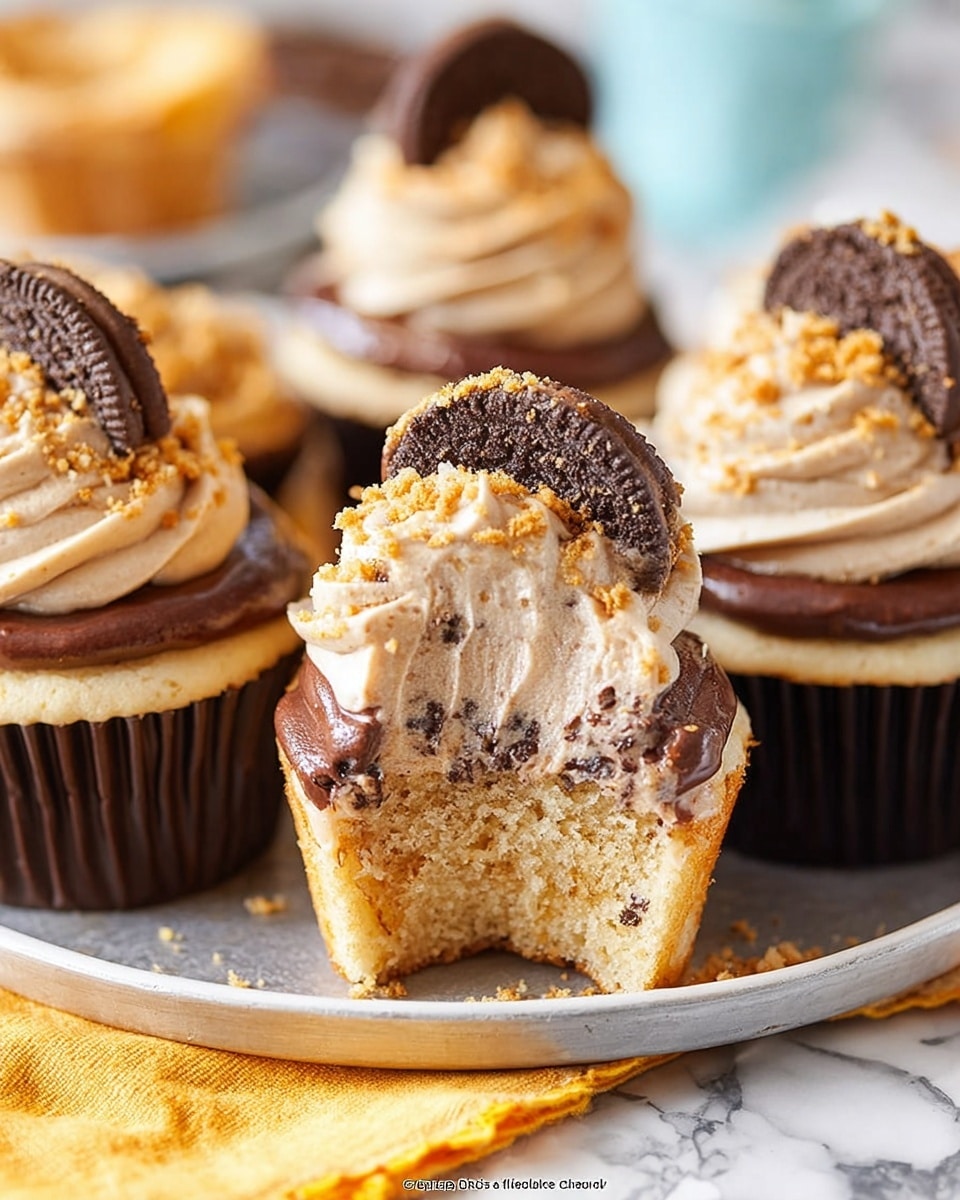 Butterfinger Cupcakes Recipe - Recipe Image