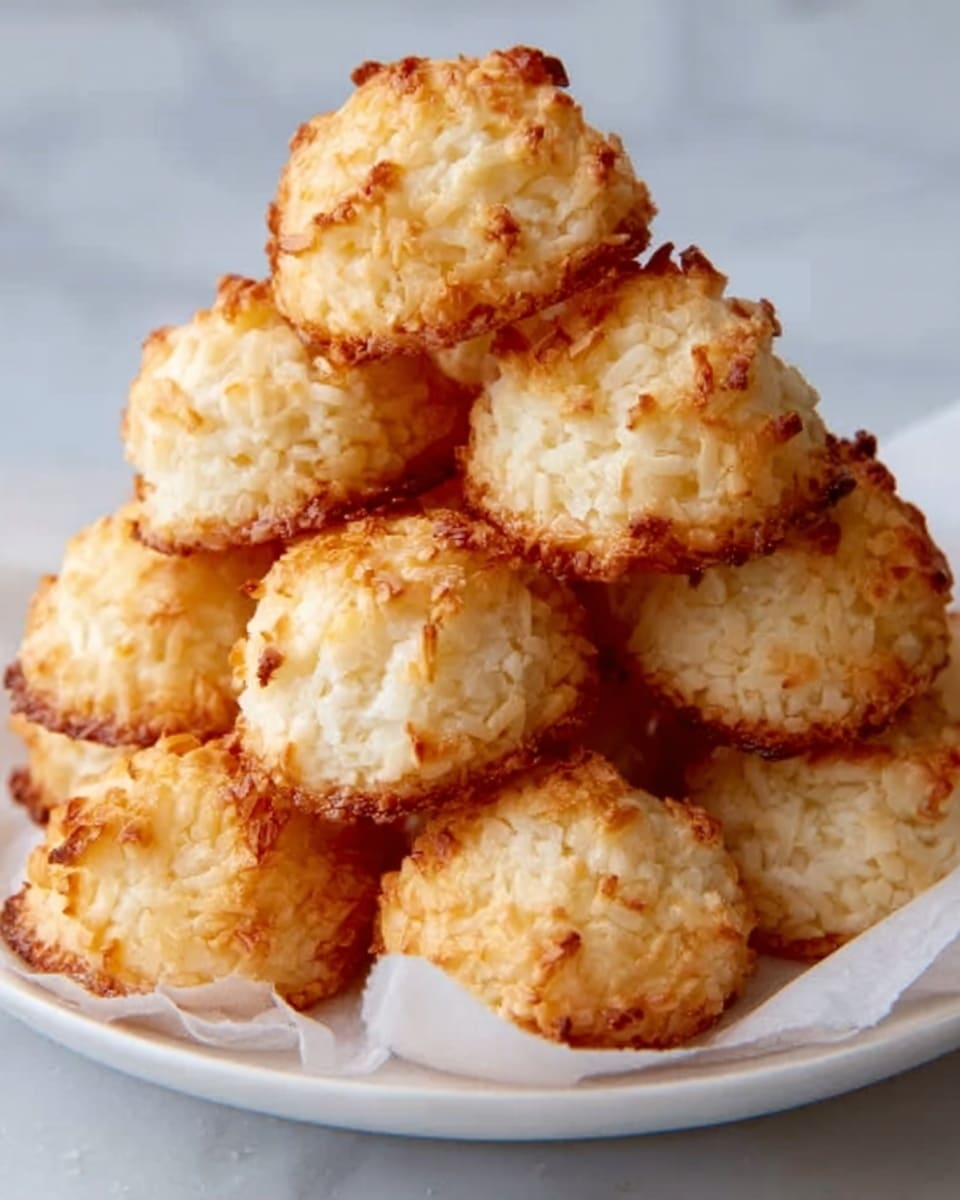 Delicious Kokosmakronen Recipe: Easy Coconut Macaroons! Recipe - Recipe Image