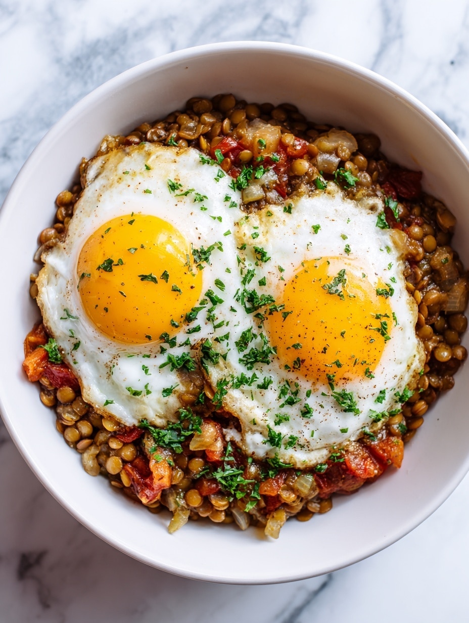Savory Lentil Breakfast Bowl Recipe - Recipe Image