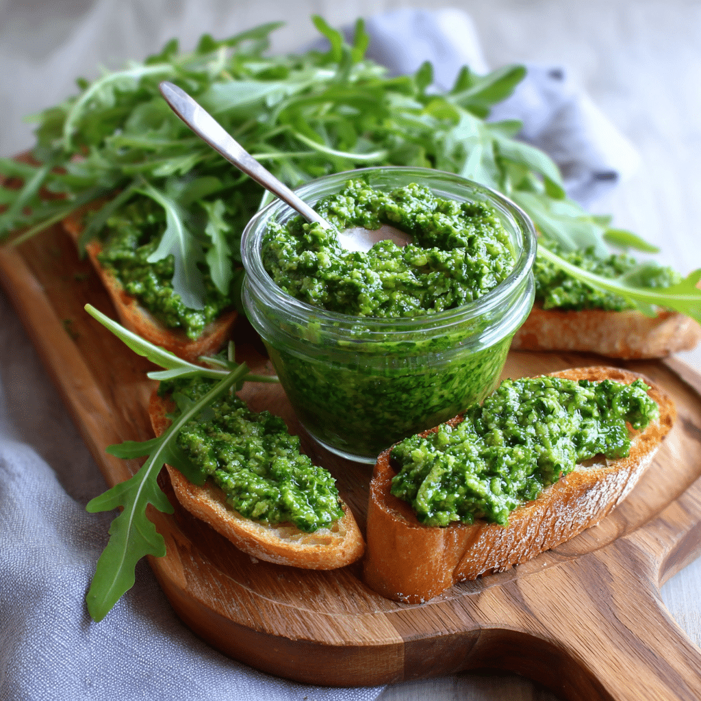Carrot Greens Pesto Recipe - Recipe Image