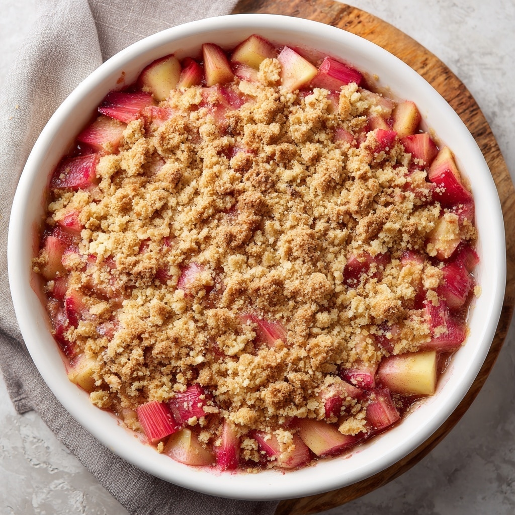 Rhubarb & Apple Crumble Recipe - Recipe Image