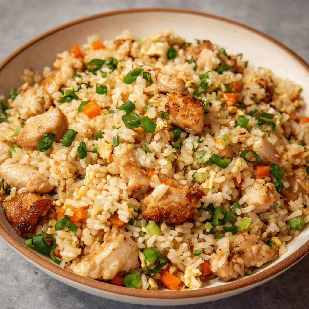 Protein-Packed Chicken Fried Rice Recipe - Recipe Image