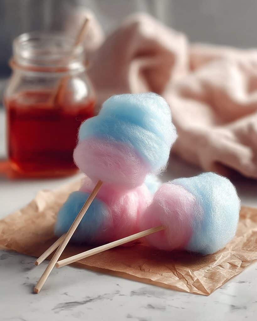 How to Make Cotton Candy Without a Machine Easily! Recipe