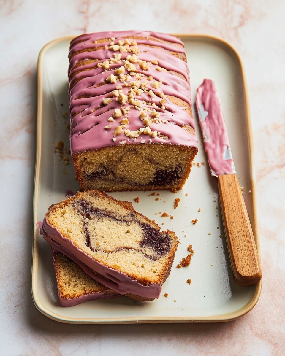 Peanut Butter and Jelly Pound Cake Recipe - Recipe Image