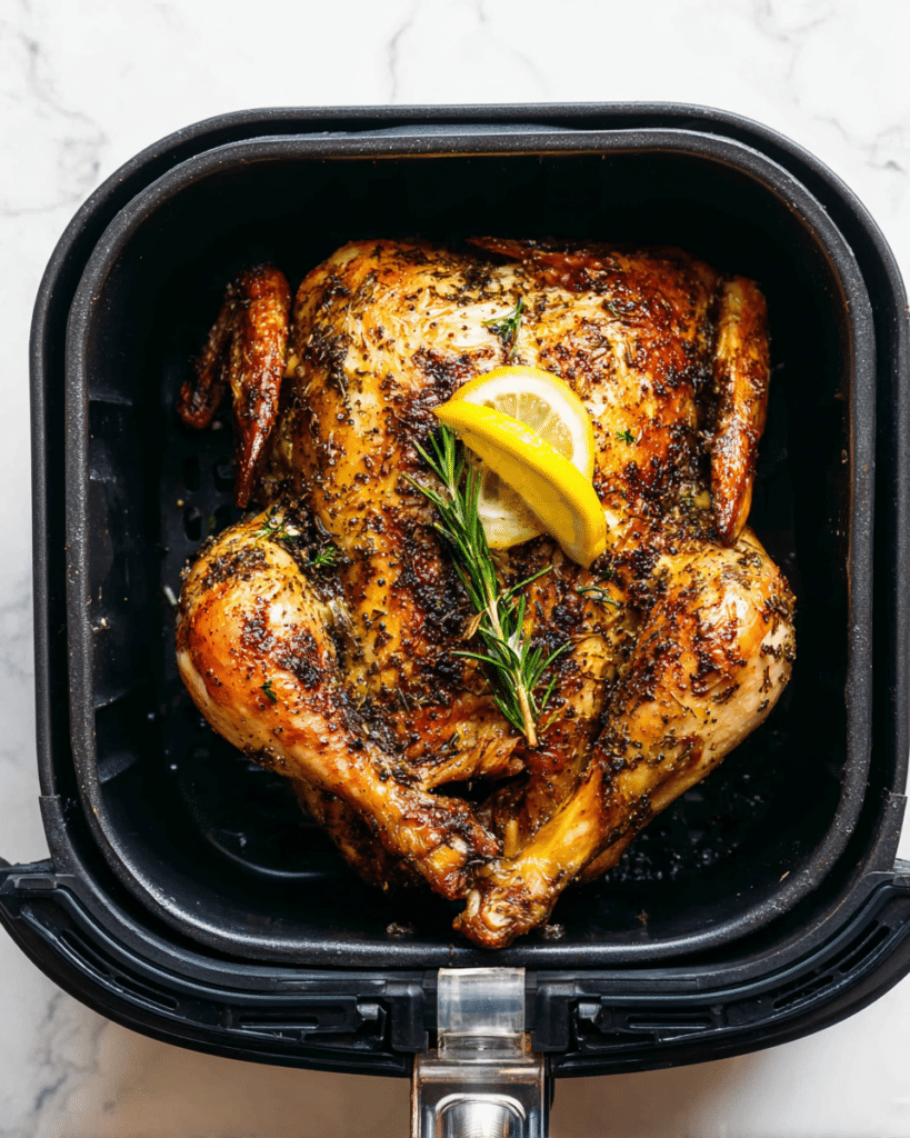 Air Fryer Whole Chicken Recipe