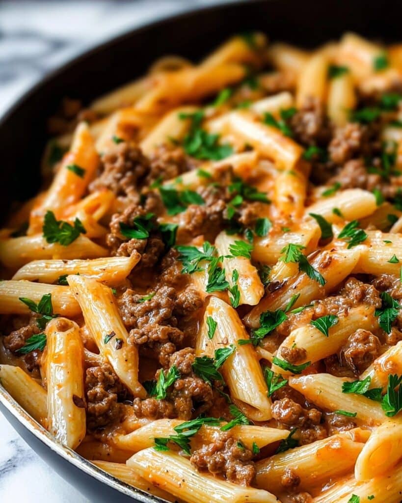 High Protein Beef Pasta Recipe