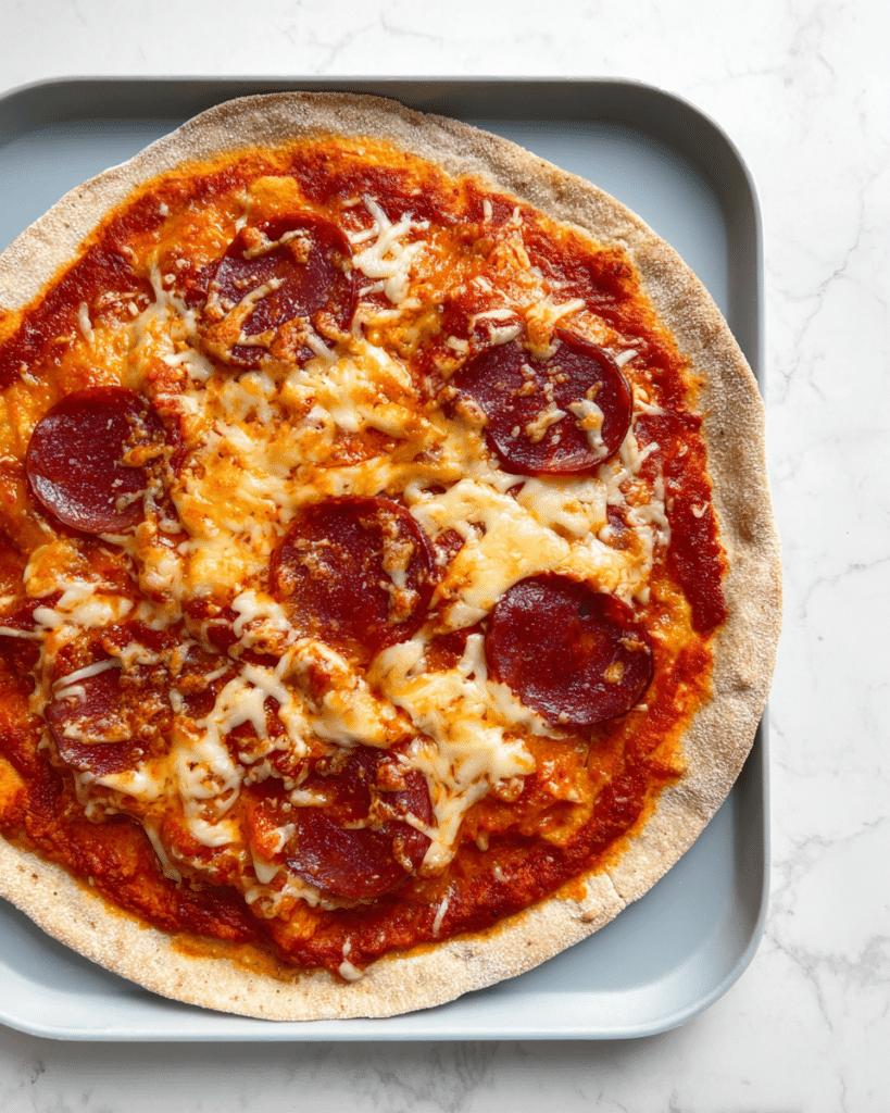 5-Minute Pizza Wrap Recipe