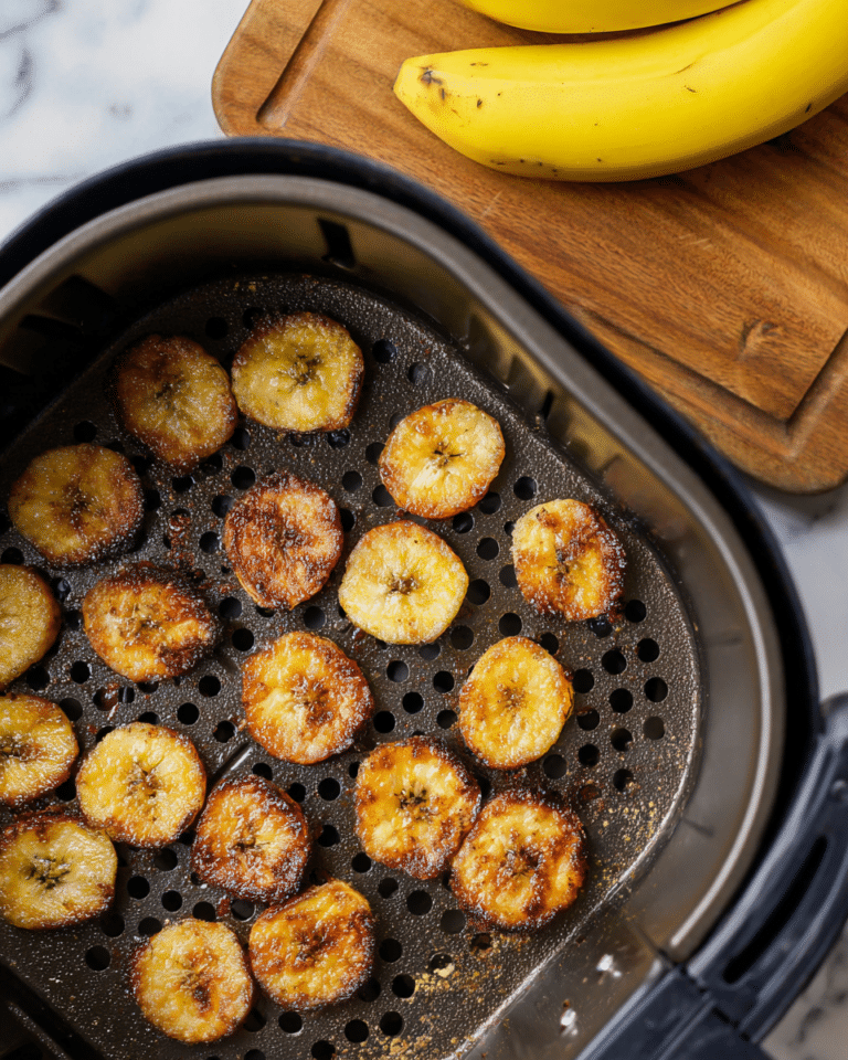 Air Fryer Cinnamon Sugar Bananas Recipe