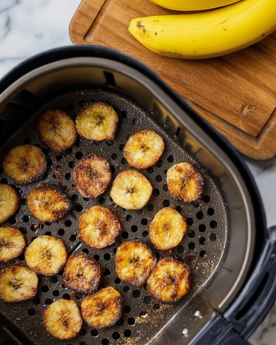 Air Fryer Cinnamon Sugar Bananas Recipe