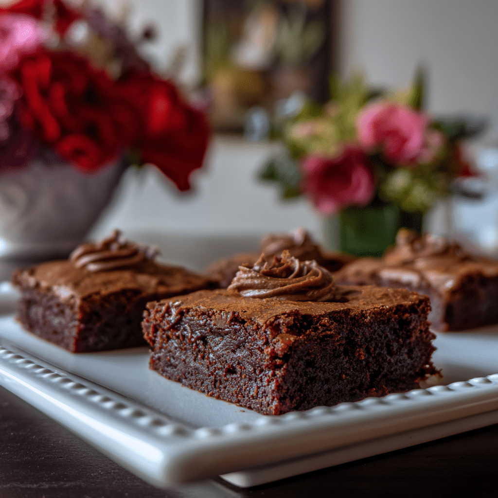 Frosted Gingerbread Brownies Recipe - Recipe Image
