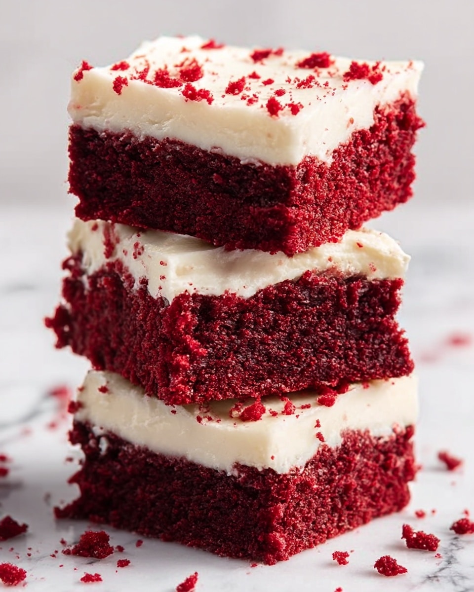 Red Velvet Brownies Recipe - Recipe Image
