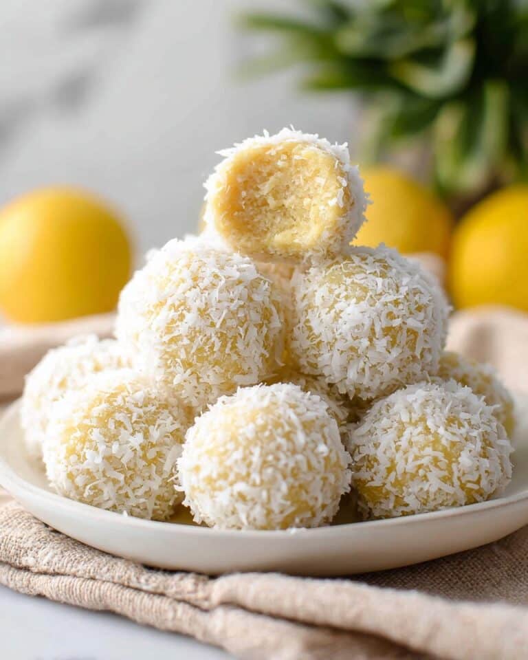 Lemon Energy Balls Recipe