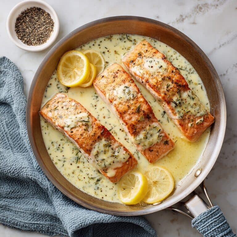 Lemon Butter Cream Sauce Salmon Recipe