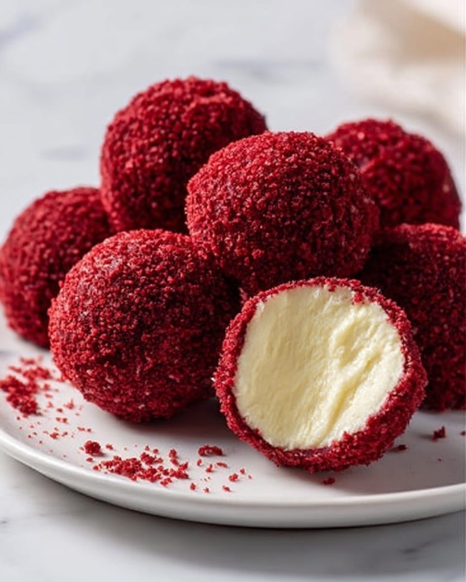 Red Velvet Cheesecake Bites Recipe - Recipe Image