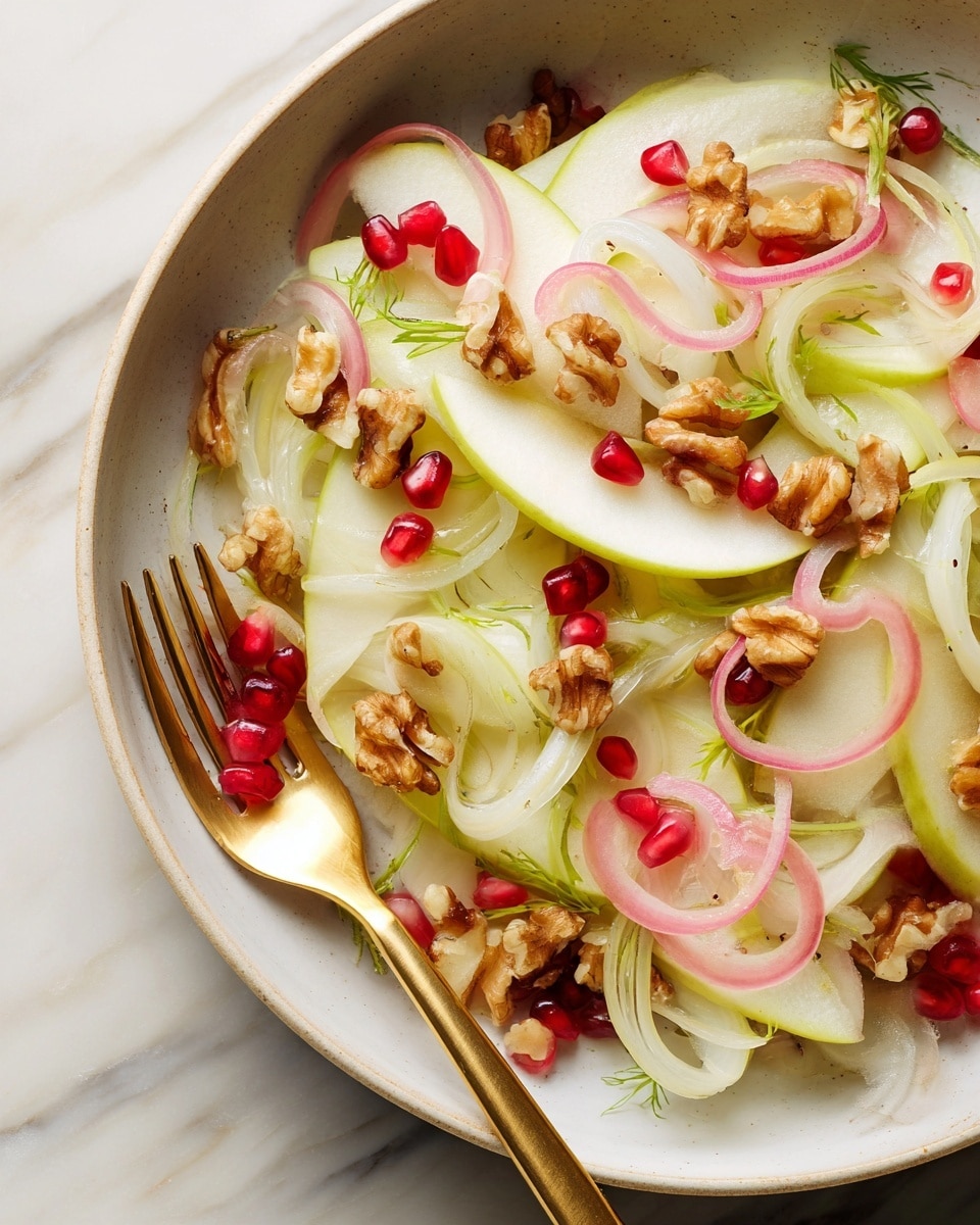 Fennel Salad With Apples & Radishes Recipe - Recipe Image