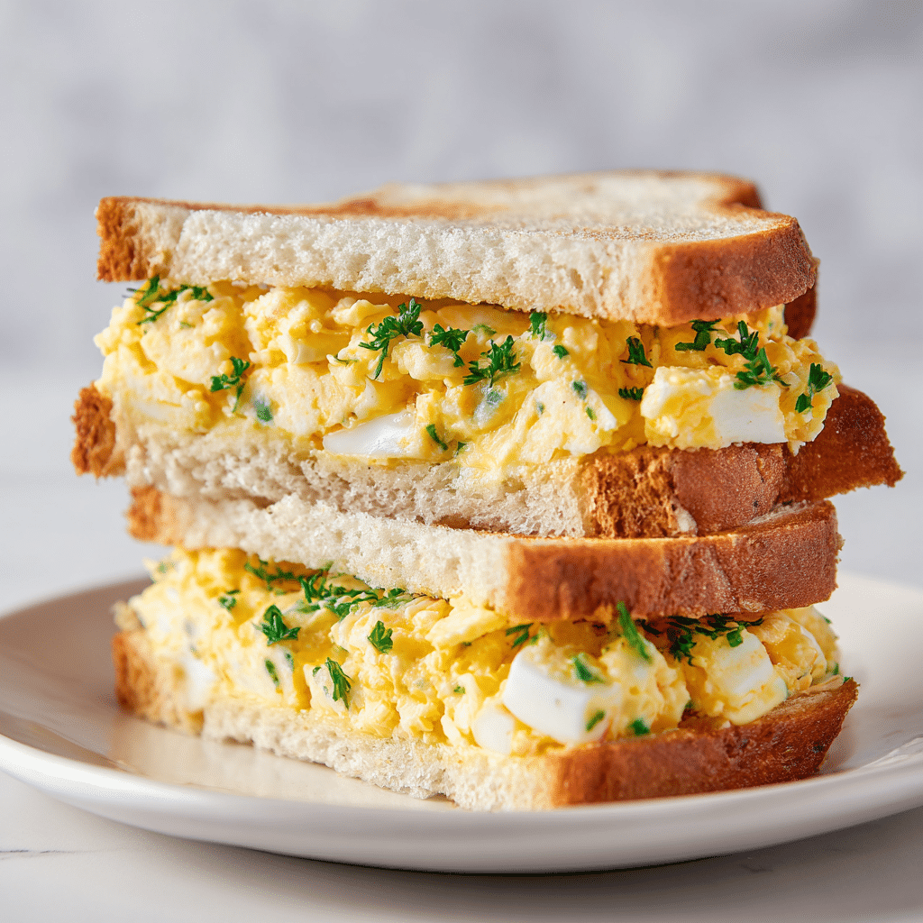 Japanese Egg Sandwich (Tamago Sando) Recipe - Recipe Image