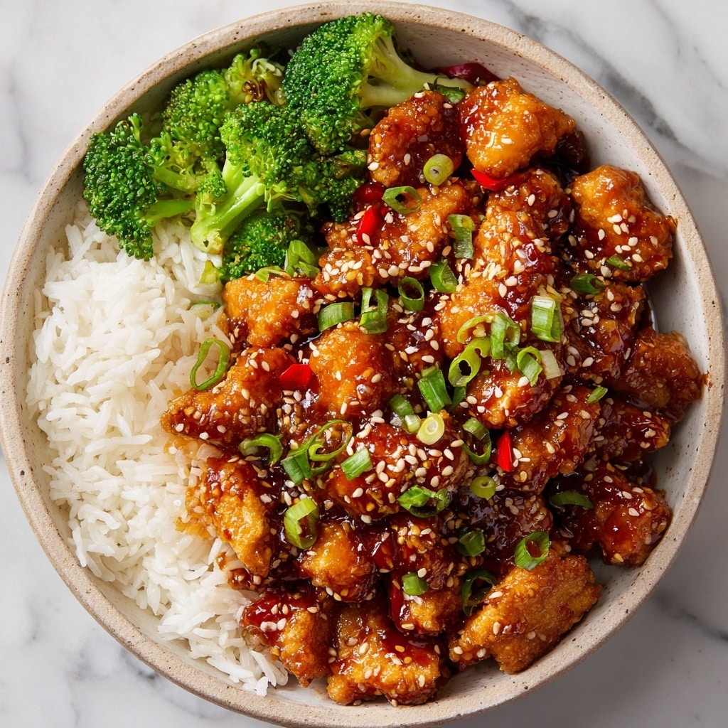 Hibachi Chicken Bowls with Sesame Soy Chicken, Sautéed Veggies, and Fried Rice Recipe