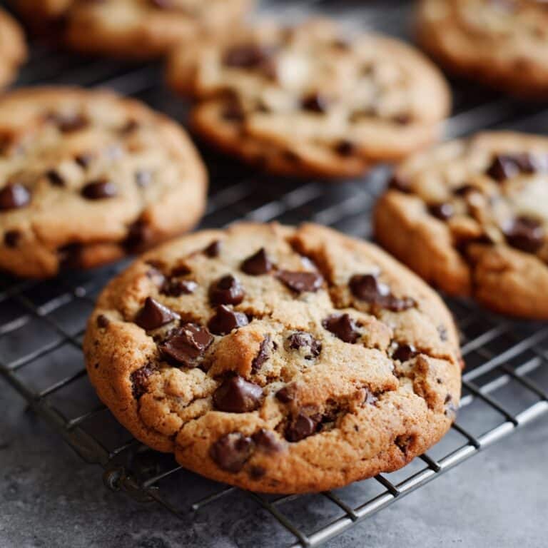 Ultra Thick Bakery Style Chocolate Chip Cookies Recipe