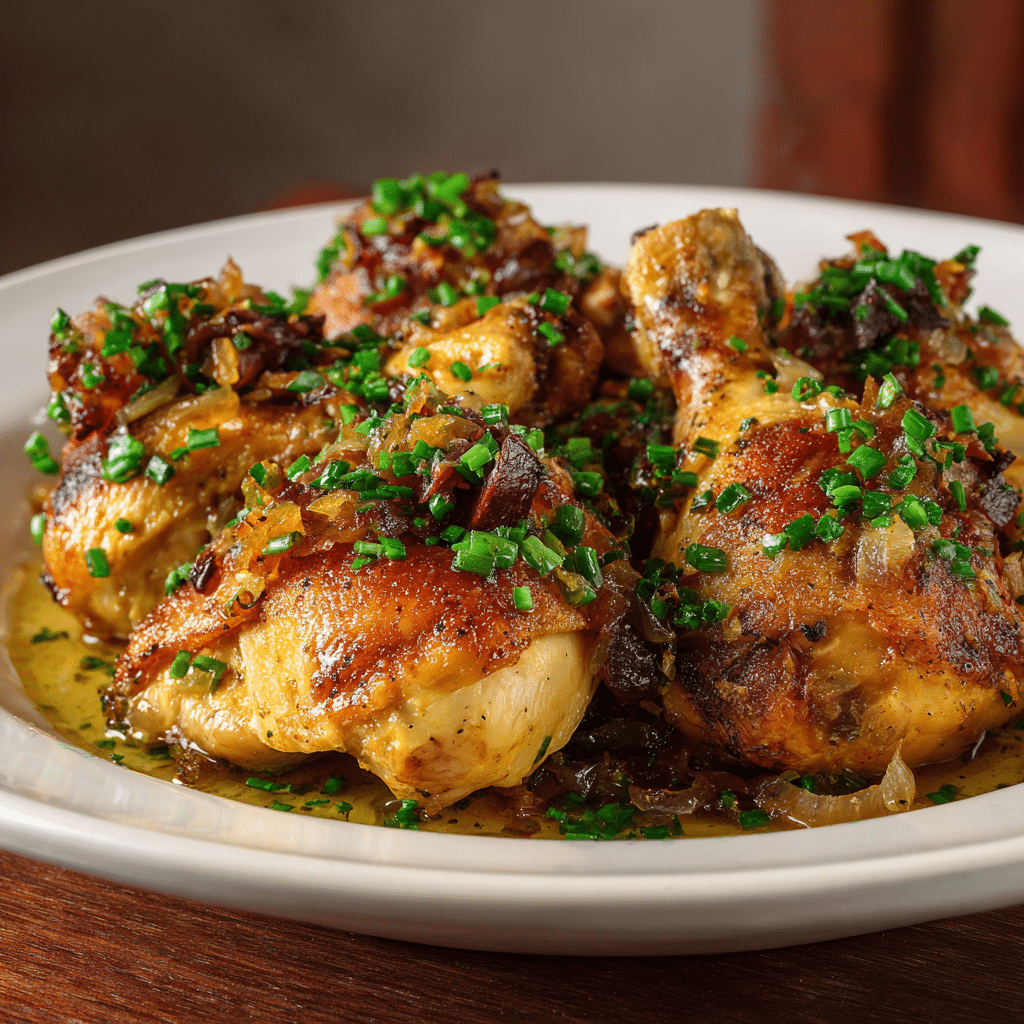 Sheet-Pan Roasted Red Onion Chicken Recipe - Recipe Image