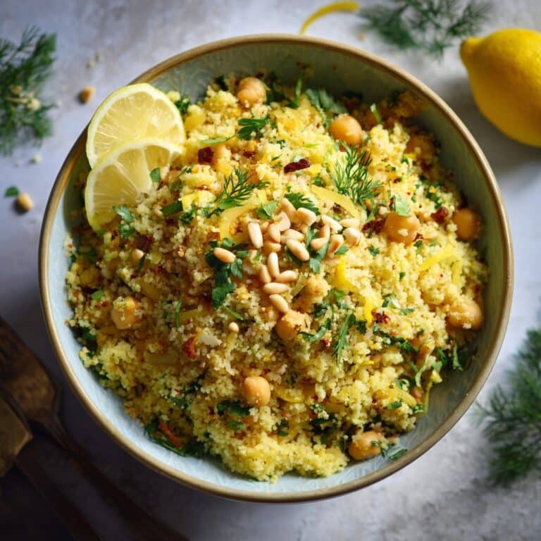 Spiced Couscous with Fragrant Steamed Fish Recipe