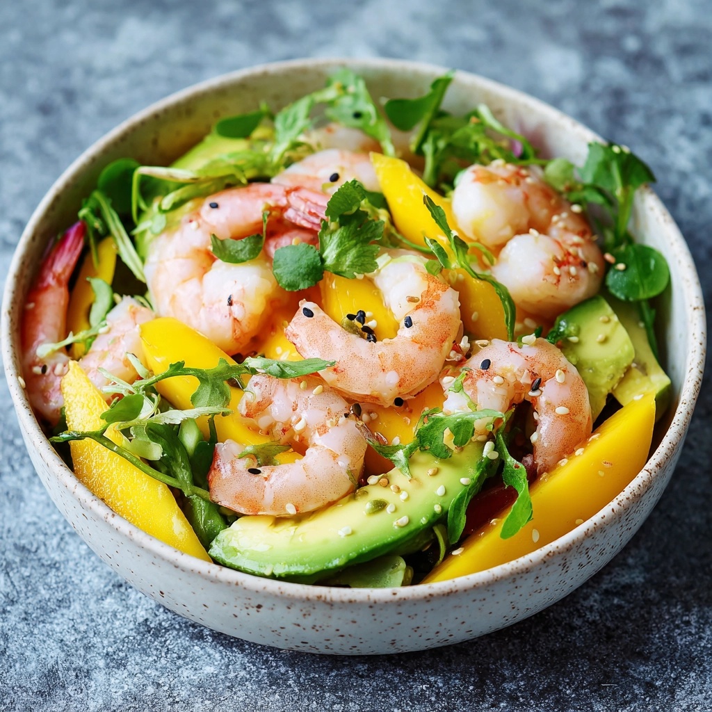 Shrimp Salad with Sesame-Ginger Dressing Recipe