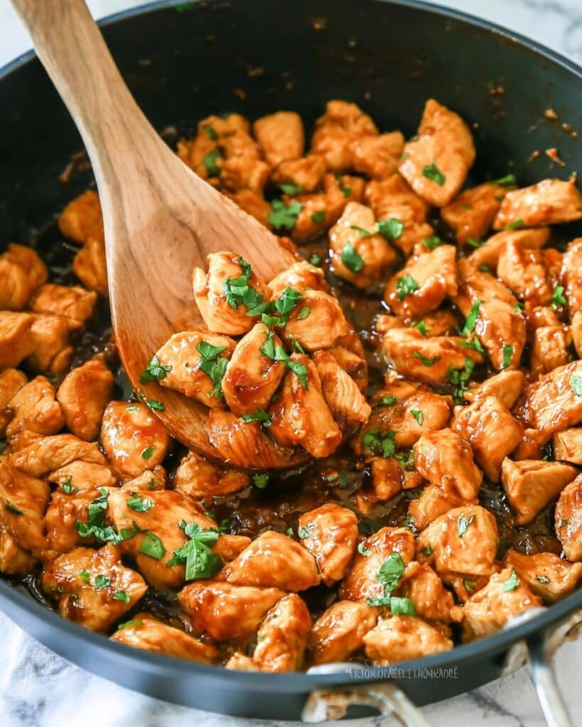 Honey BBQ Chicken Bites Recipe