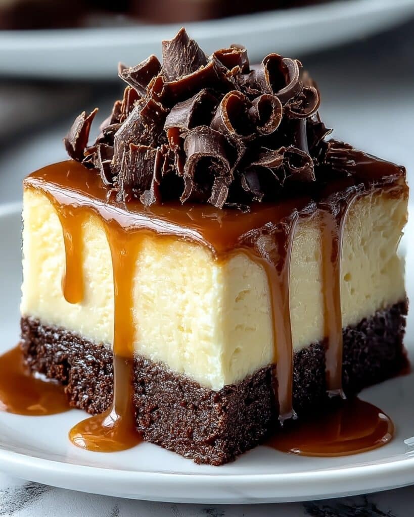 Caramel Brownie Cheesecake You’ll Crave Forever Recipe