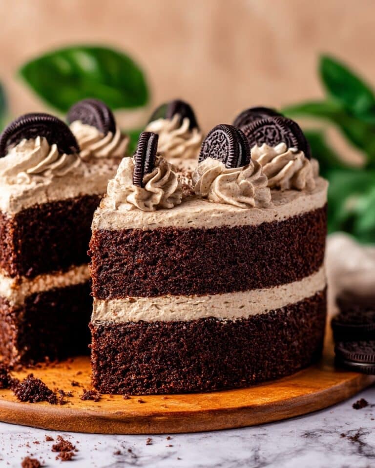 Oreo Peanut Butter Cake Recipe