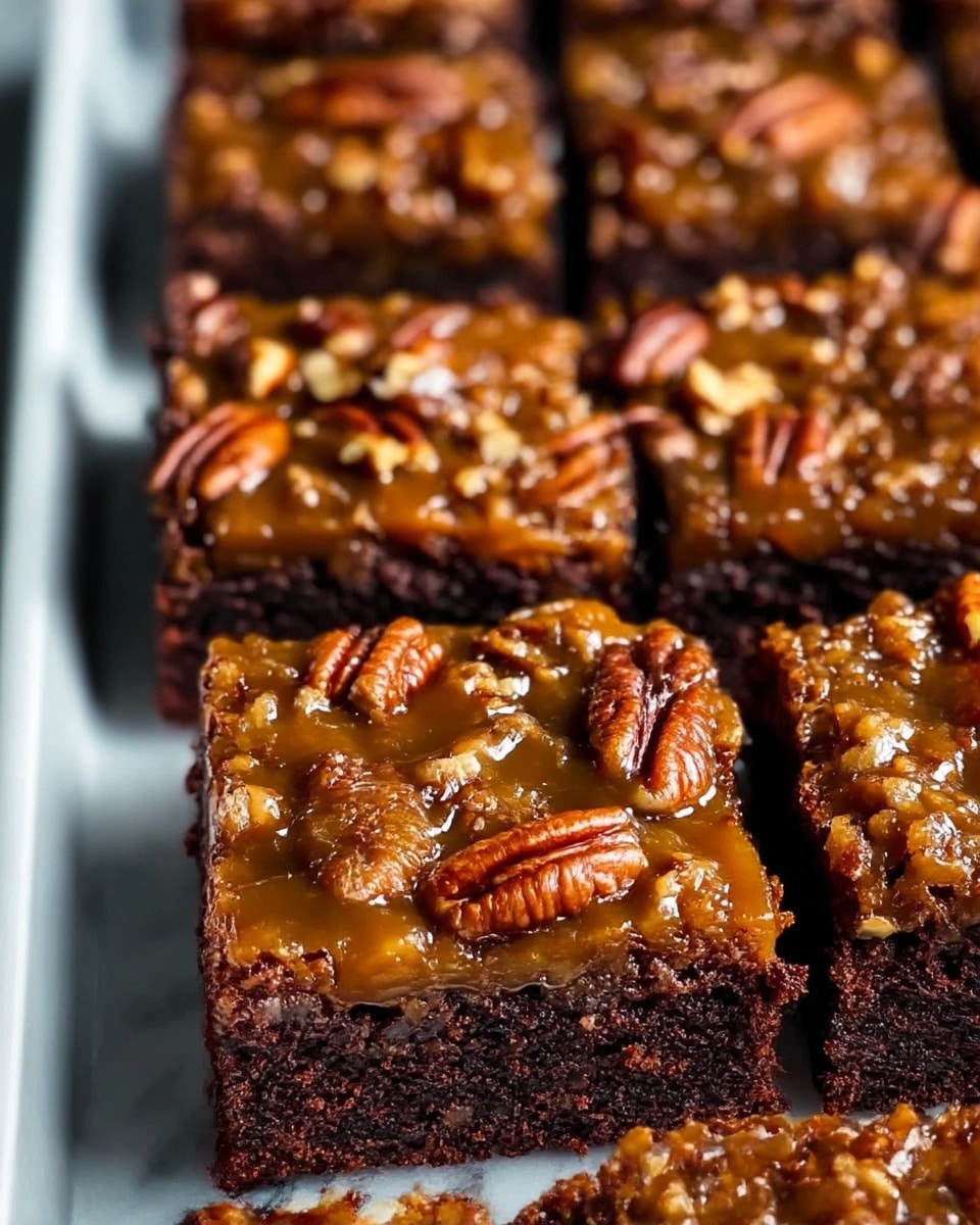 Buttery Pecan Pie Brownies Recipe
