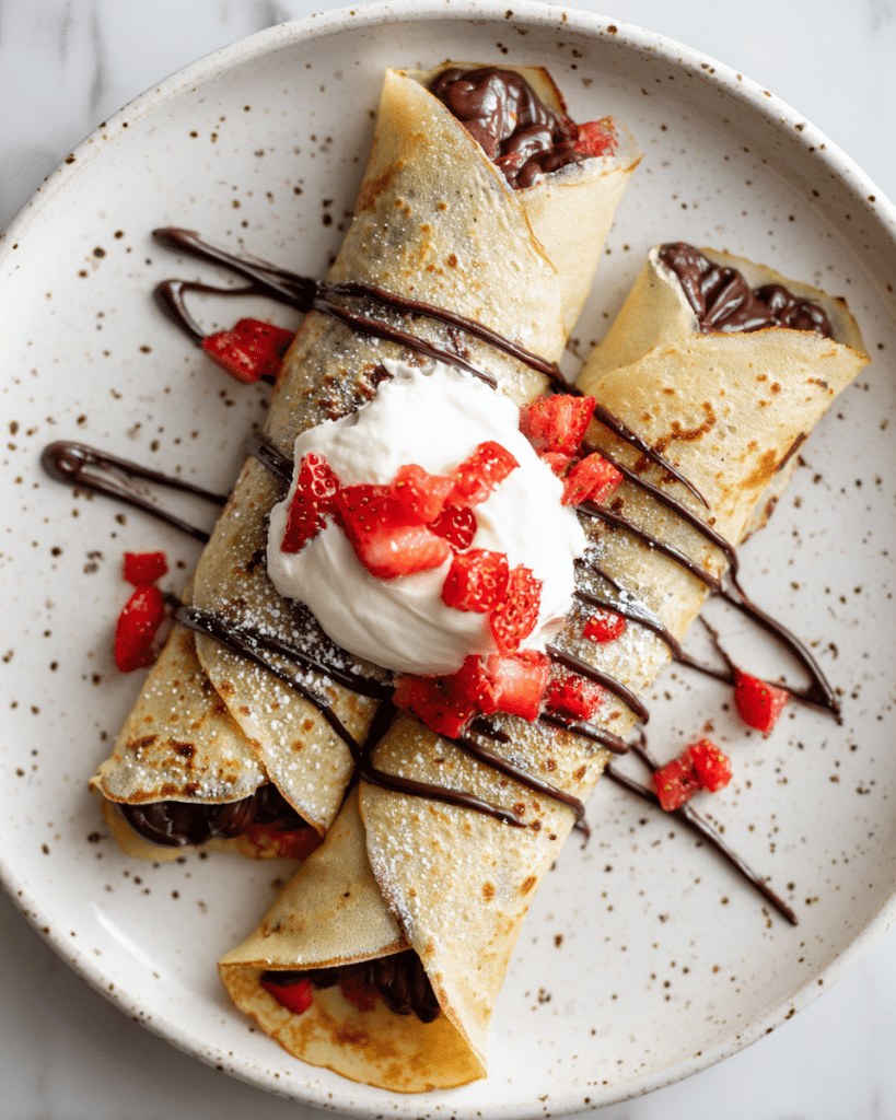 Homemade Crepes Recipe