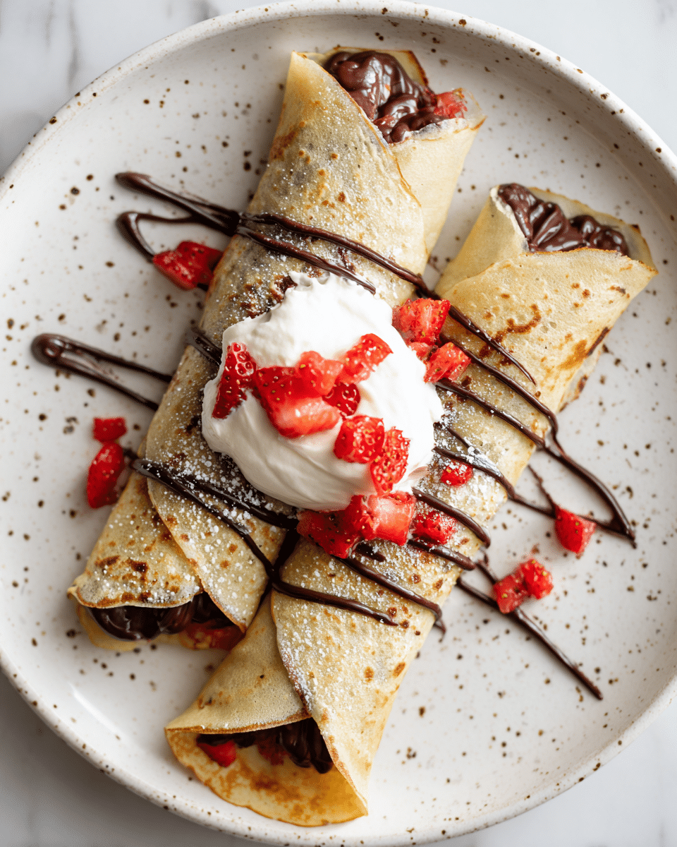 Homemade Crepes Recipe