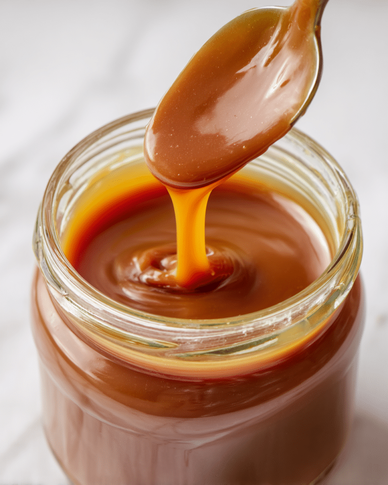 Homemade Caramel Sauce Recipe