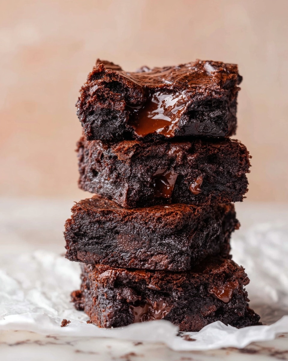 Easy Small Batch Brownies Recipe - Recipe Image