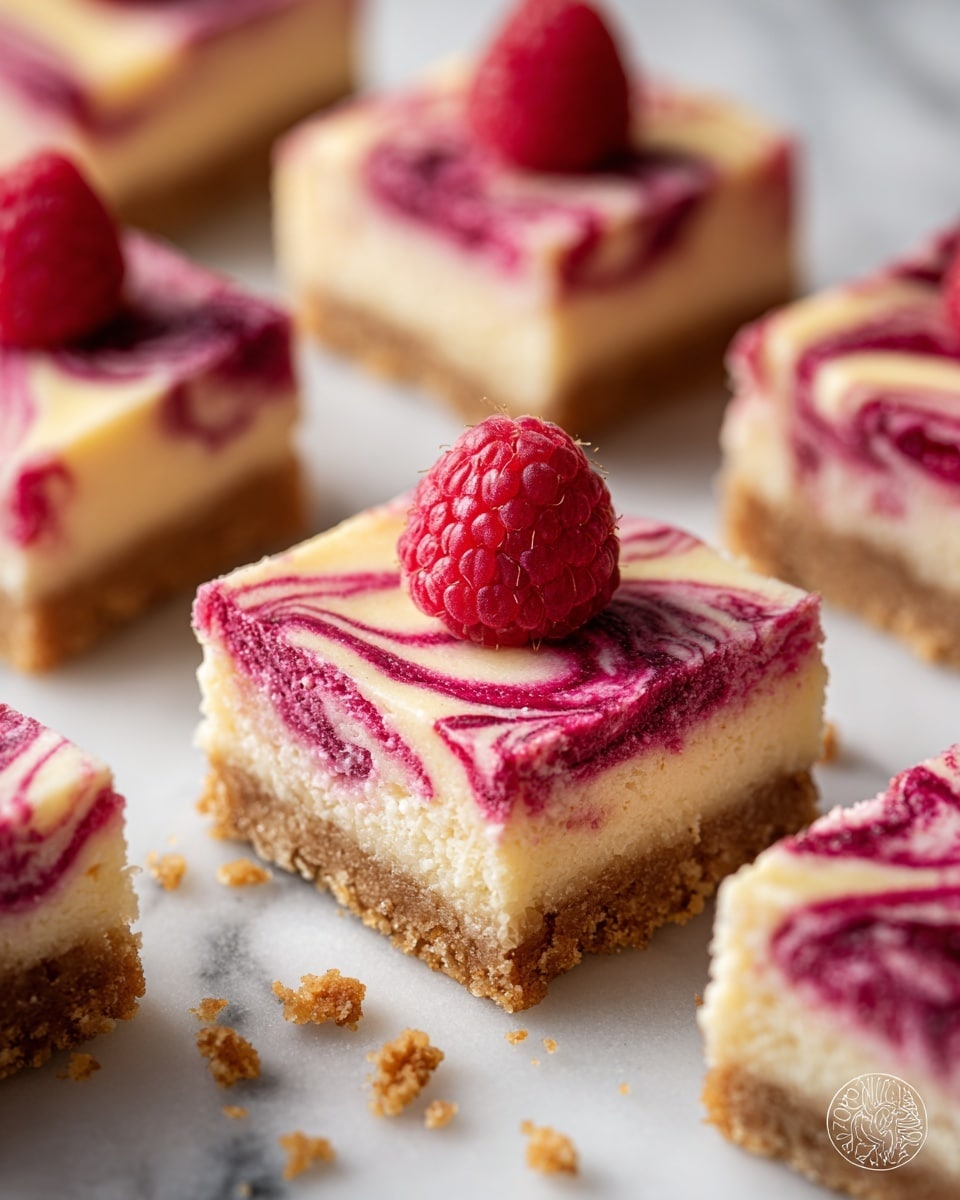 Lemon Raspberry Swirl Bars: A Refreshing and Easy Summer Dessert Recipe - Recipe Image