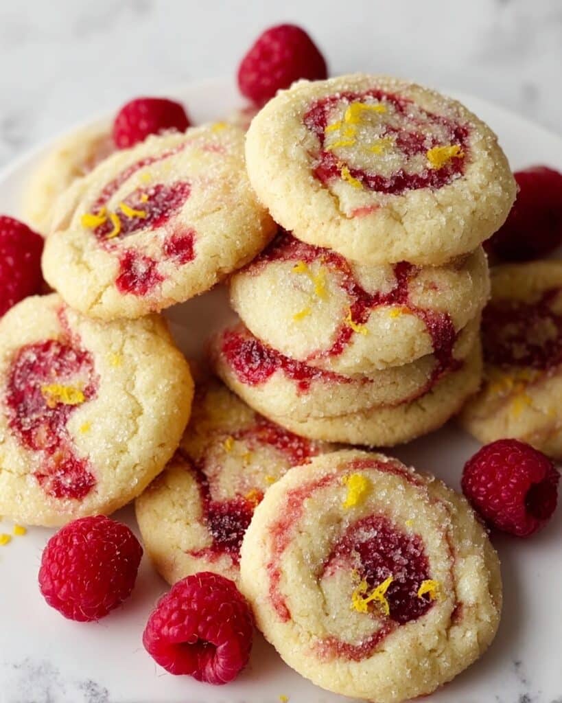 Lemon Raspberry Cookies Recipe