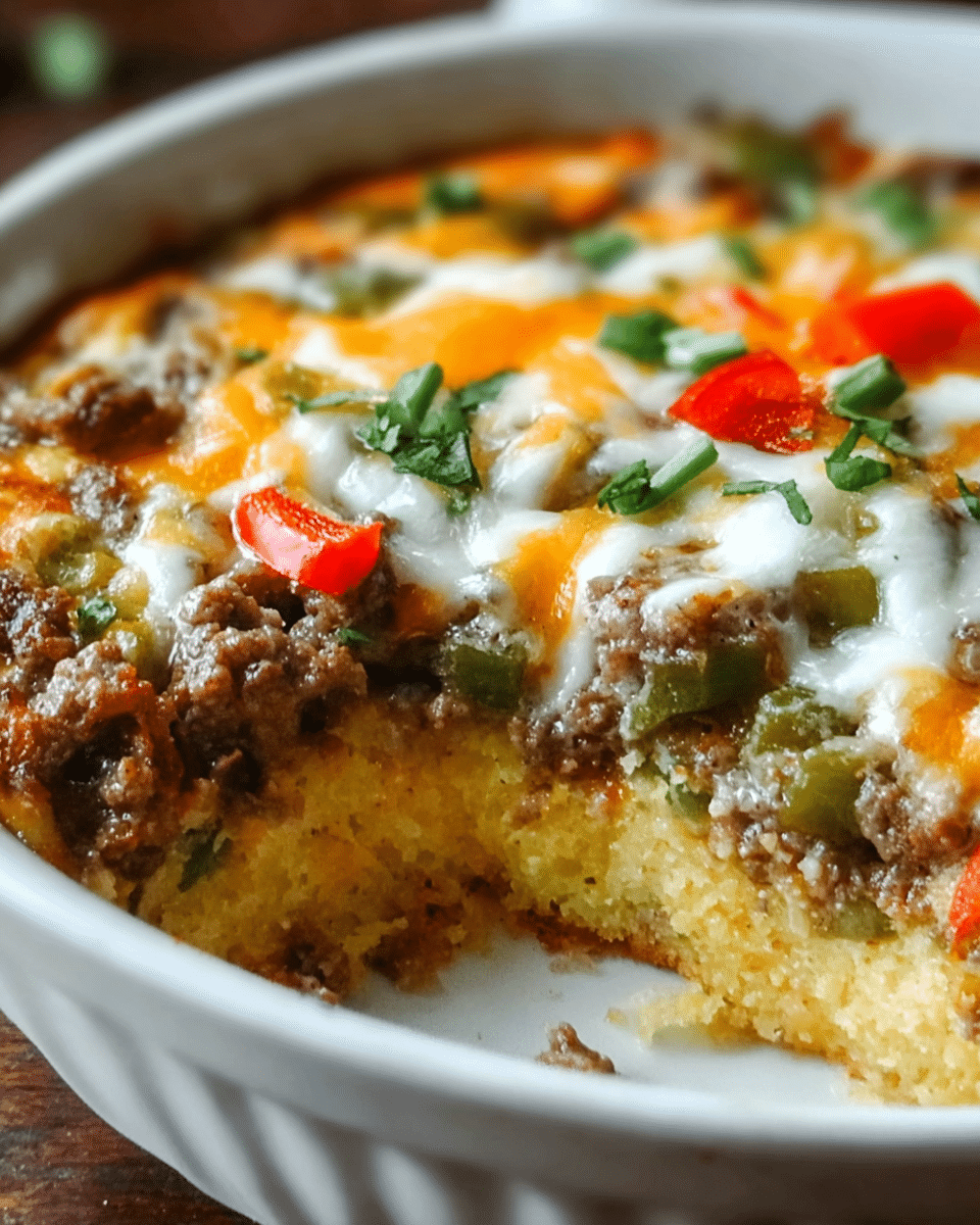 Low Carb Philly Cheesesteak Casserole Recipe