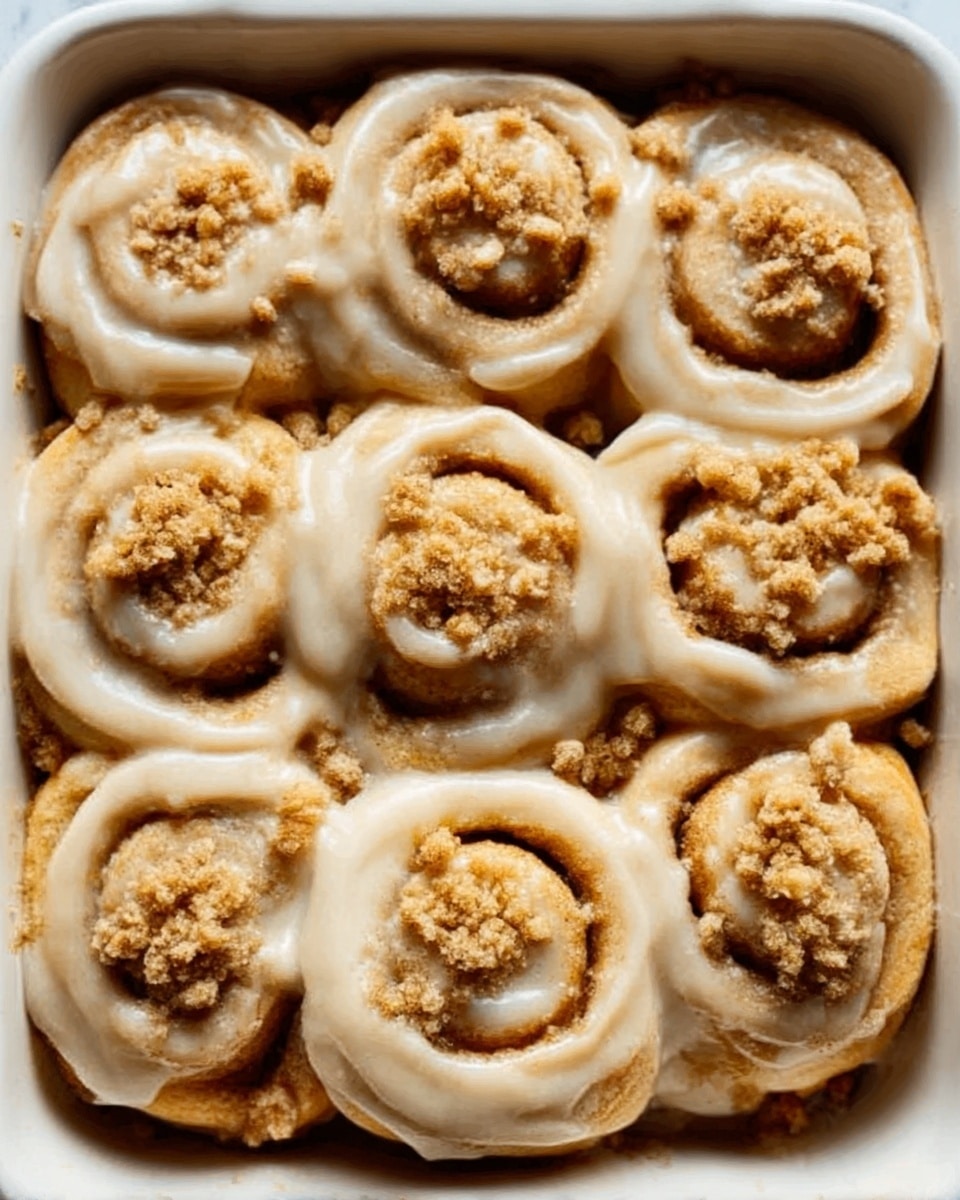 Biscoff Cookie Butter Cinnamon Rolls Recipe - Recipe Image